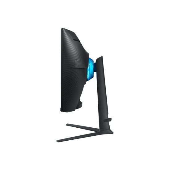 Монитор SAMSUNG LS32BG650EUXEN 32 inch VA QHD Curved 16:9 240Hz 350cd/m2 1ms GTG 2xHDMI 2.1 DP USB HUB BT LAN Wi-Fi HAS Black