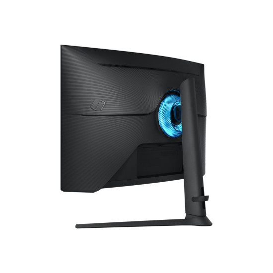 Монитор SAMSUNG LS32BG650EUXEN 32 inch VA QHD Curved 16:9 240Hz 350cd/m2 1ms GTG 2xHDMI 2.1 DP USB HUB BT LAN Wi-Fi HAS Black