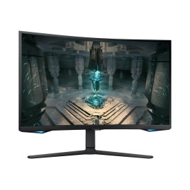 Монитор SAMSUNG LS32BG650EUXEN 32 inch VA QHD Curved 16:9 240Hz 350cd/m2 1ms GTG 2xHDMI 2.1 DP USB HUB BT LAN Wi-Fi HAS Black