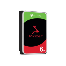 Вътрешен твърд диск SEAGATE NAS HDD 6TB IronWolf 5400rpm 6Gb/s SATA 256MB cache 3.5 inch