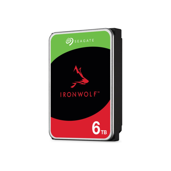 Вътрешен твърд диск SEAGATE NAS HDD 6TB IronWolf 5400rpm 6Gb/s SATA 256MB cache 3.5 inch