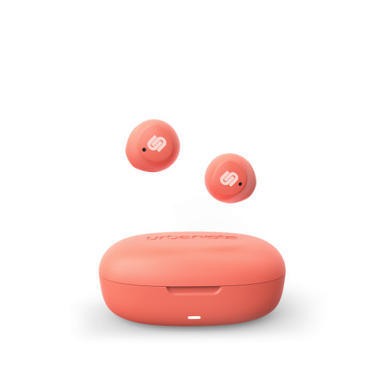 Слушалки URBANISTA LISBON Bluetooth earphones 27 hours total playtime Touch controls coral