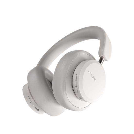 Слушалки URBANISTA MIAMI over-ear headphones Active noise cancelling 40 mm drivers On-ear detection 50 h playtime midnight pearl white