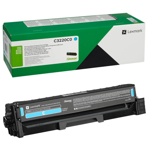 Тонер касета LEXMARK C3220C0 Cyan Return Program Print Cartridge