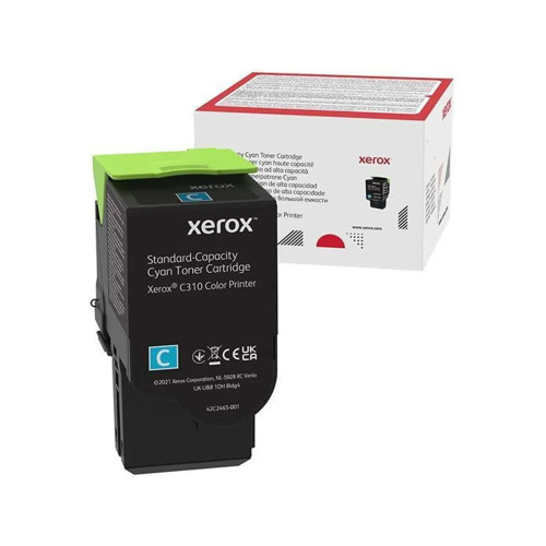 Тонер касета XEROX 006R04361 Toner Cyan Standard C310/C315 2000 pages