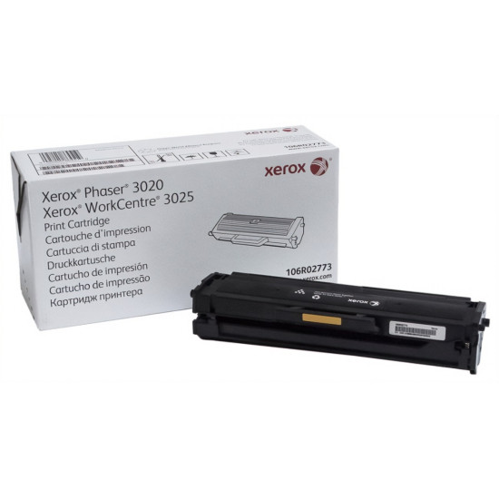 Тонер касета XEROX 106R02773 Phaser 3020/WorkCentre 3025 black toner cartridge standard cap. 1500 pages