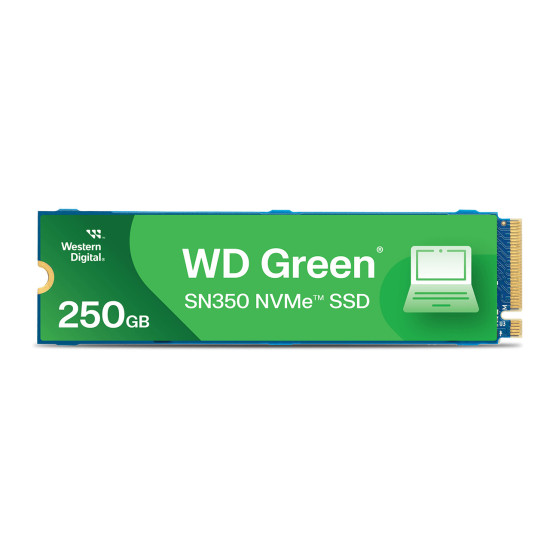 Вътрешен SSD диск WESTERN DIGITAL Green SN350 NVMe SSD 1TB M.2 2280 PCIe Gen3 8Gb/s