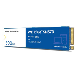 Вътрешен SSD диск WESTERN DIGITAL Blue SSD SN570 NVMe 500GB M.2 2280 PCIe Gen3 8Gb/s internal single-packed