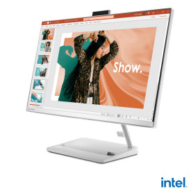 All-In-One компютър LENOVO IdeaCentre AIO 3 27IAP7 Intel Core i5-12450H 27 inch FullHD AG 16GB DDR4 512GB SSD
