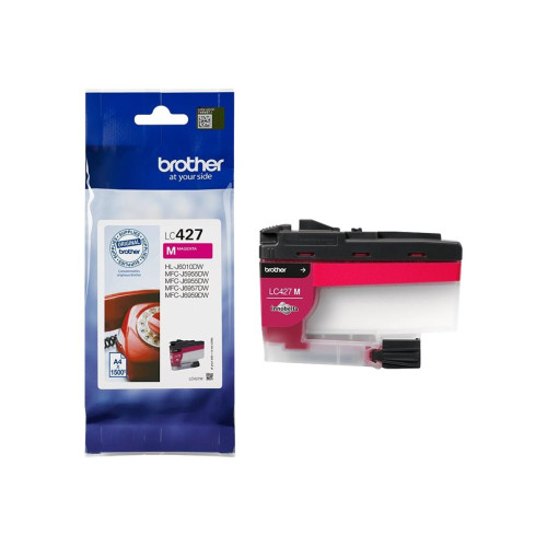 Мастило BROTHER LC427M Magenta Ink Cartridge 1500 Pages