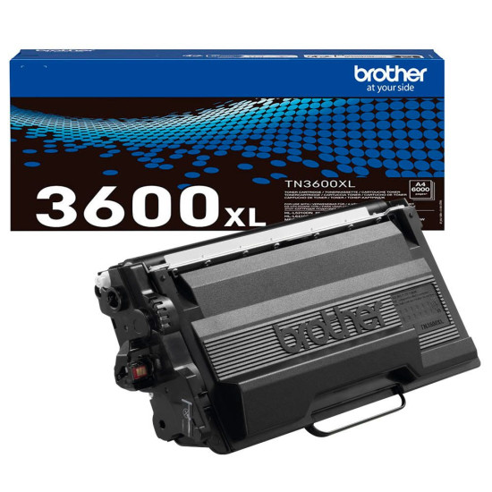 Тонер касета BROTHER TN-3600XL Black Toner Cartridge Prints 6.000 pages