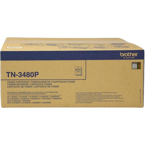 Тонер касета BROTHER TN3480P Black