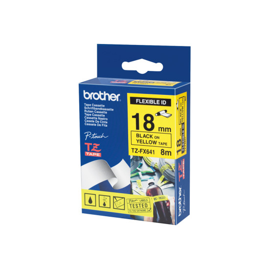Етикети BROTHER TZEFX641