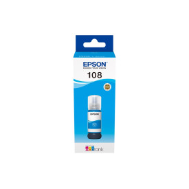 Мастило EPSON1LB 108 EcoTank Cyan Ink Bottle