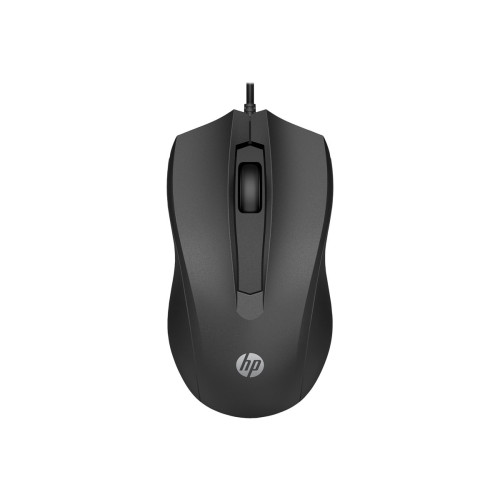 Мишка HP 100 BLK WRD Mouse