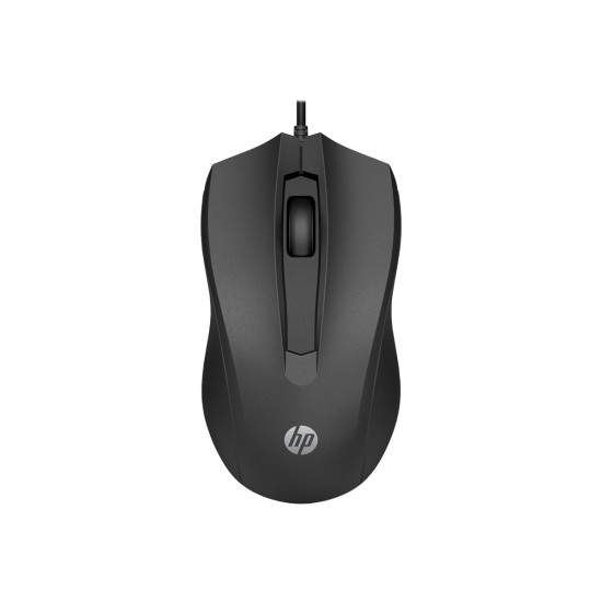 Мишка HP 100 BLK WRD Mouse