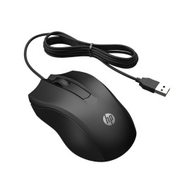 Мишка HP 100 BLK WRD Mouse