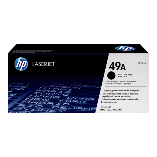 Тонер касета HP 49A original LaserJet Toner cartridge Q5945A black standard capacity 2.500 pages 1-pack