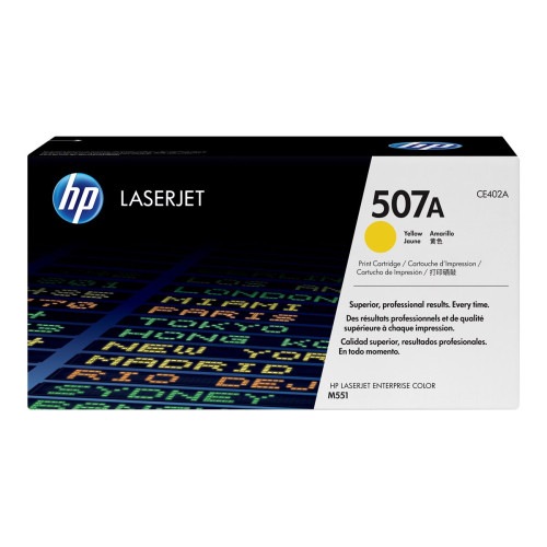 Тонер касета HP 507A original Toner cartridge CE402A yellow standard capacity 6.000 pages 1-pack