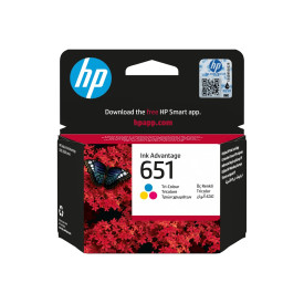 Мастило HP 651 original Ink cartridge C2P11AE BHK Tri-color