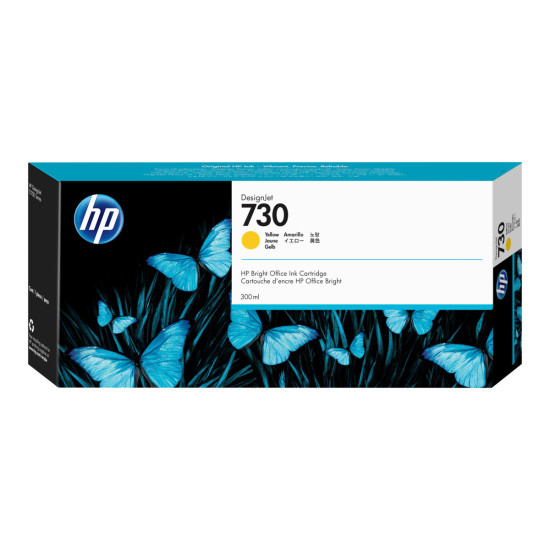 Мастило HP 730 T1600 / T2600 / T1700 Yellow (300 ml)
