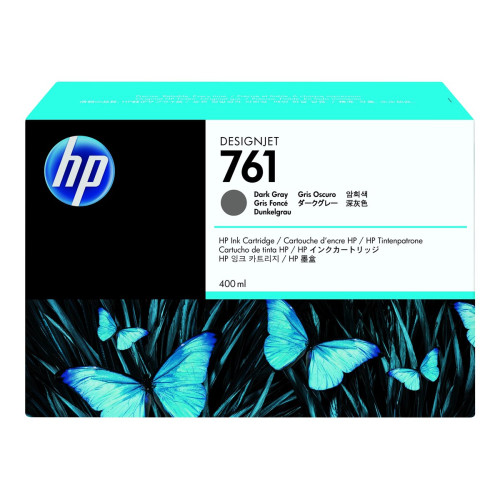 Мастило HP 761 Dark Grey (400 ml) CM996A