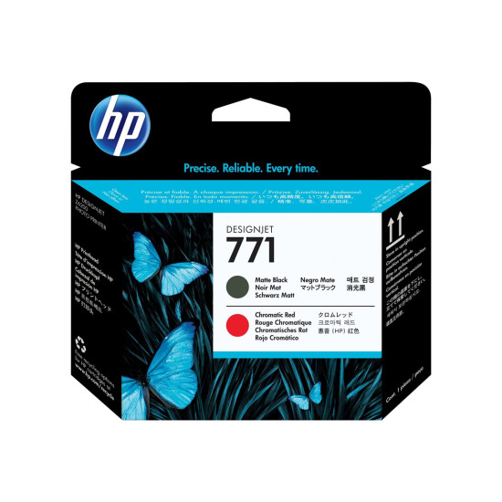 Мастило HP 771 Matte Black and Chromatic Red