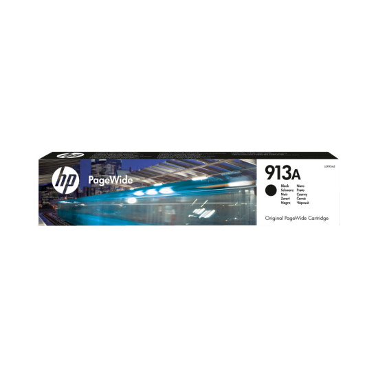 Мастило HP 913A original black PageWide cartridge L0R95A