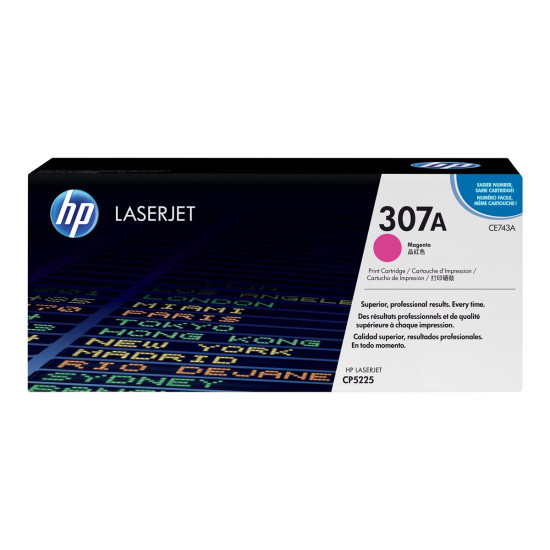 Тонер касета HP original Colour LaserJet CE743A Toner cartridge magenta standard capacity 7.300 pages 1-pack