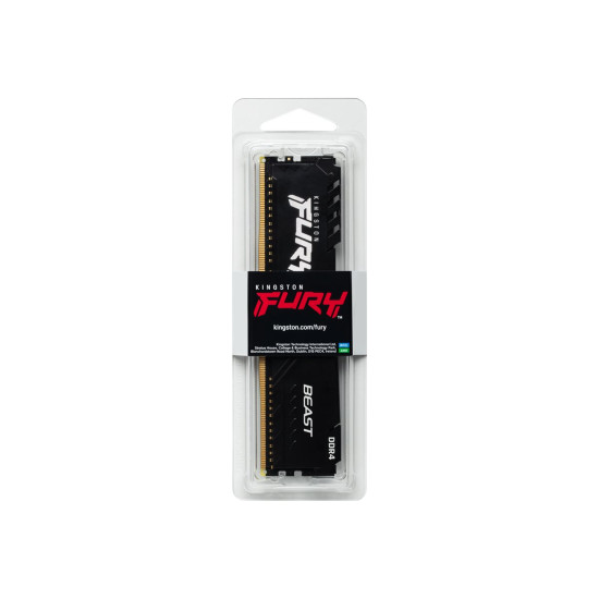 RAM памет KINGSTON 16GB 3200MHz DDR4 CL16 DIMM FURY Beast Black