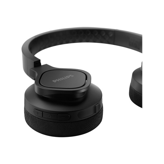 Слушалки PHILIPS Wireless sport headphones with mic black
