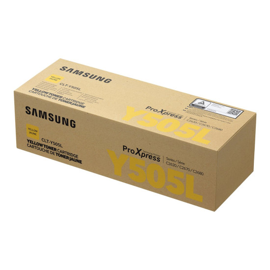 Тонер касета SAMSUNG original Toner cartridge LT-Y505L/ELS High Yield Yellow Toner cartridge SU512A