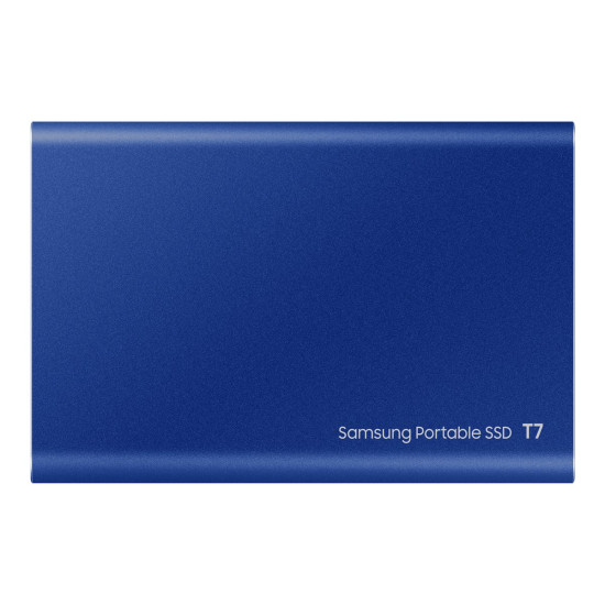 Външен SSD диск SAMSUNG T7 2TB USB 3.2 Gen 2 Indigo Blue