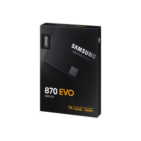 Вътрешен SSD диск SAMSUNG SSD 870 EVO 250GB SATA III 2.5 inch 560MB/s read 530MB/s write