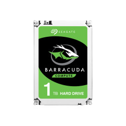Вътрешен твърд диск SEAGATE Barracuda 1TB HDD SATA 6Gb/s 5400rpm 2.5 inch 7mm height 128Mb cache BLK