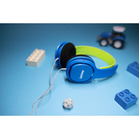 Слушалки Philips SHK2000BL, Синьо-зелени