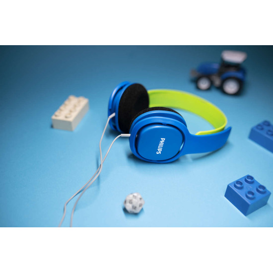 Слушалки Philips SHK2000BL, Синьо-зелени