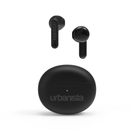 Слушалки URBANISTA AUSTIN Bluetooth earphones black 20 hours total playtime Touch controls black