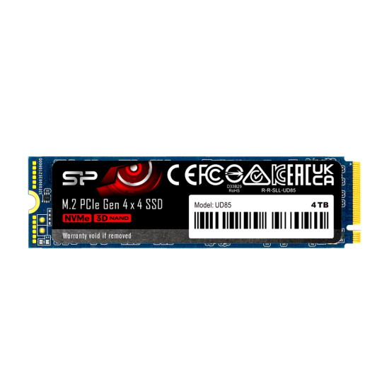 Вътрешен SSD диск SILICON POWER SSD UD85 250GB M.2 PCIe NVMe Gen4x4 NVMe 1.4 3300/1300MB/s