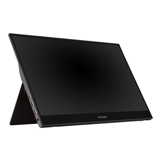 Монитор VIEWSONIC TD1655 Portable Touch Display, 15.6 инча 1920x1080, 10 точки на докосване, mini HDMI, 2xUSB-C