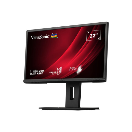 Монитор VIEWSONIC VG2440 22 inch 16:9 1920x1080 Full HD SuperClear MVA 5ms VGA HDMI DisplayPort USB speakers full ergonomic stand