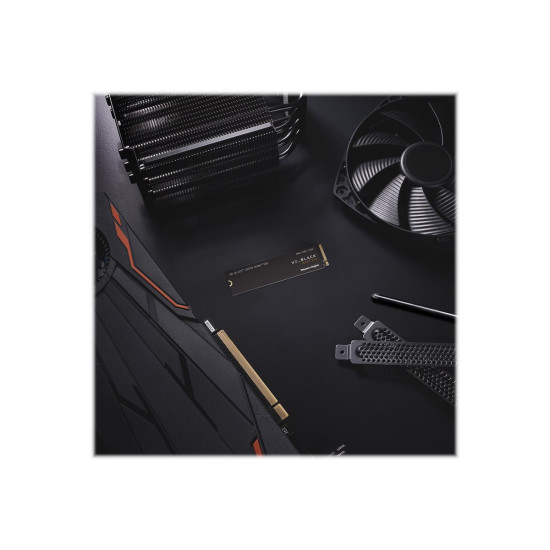 Вътрешен SSD диск WESTERN DIGITAL Black SSD SN770 NVMe 500GB PCIe Gen4 16GT/s M.2 2280