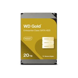 Вътрешен твърд диск WESTERN DIGITAL Gold 20TB HDD SATA 6Gb/s Enterprise 3.5 inch 512MB cache