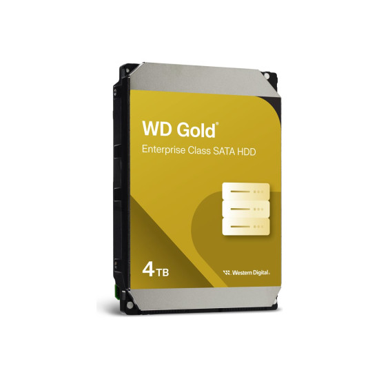 Вътрешен твърд диск WESTERN DIGITAL Gold 4TB SATA 6Gb/s 3.5 inch HDD