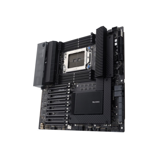 Дънна платка ASUS Pro WS WRX80E-SAGE SE WIFI E-ATX 8xDDR4 7xPCIe 4.0/3.0 x16 3xM.2 12xSATA 6 MB