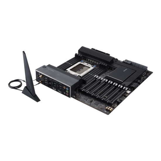 Дънна платка ASUS Pro WS WRX80E-SAGE SE WIFI E-ATX 8xDDR4 7xPCIe 4.0/3.0 x16 3xM.2 12xSATA 6 MB