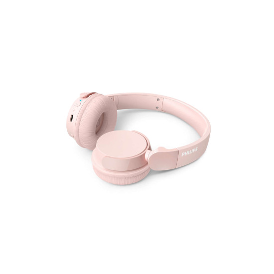 Безжични слушалки Philips TAH4209PK, Розови