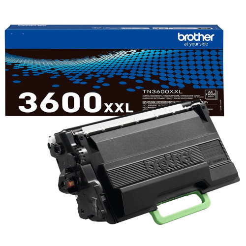 Тонер касета BROTHER TN-3600XXL High Yield Black Toner Cartridge Prints 11.000 pages