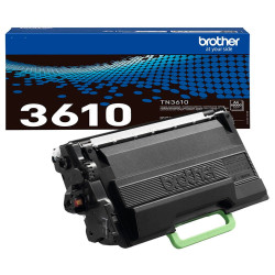 Тонер касета BROTHER TN-3610 Super High Yield Black Toner Cartridge Prints 18.000 pages