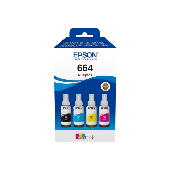 Мастило EPSON1LB 664 EcoTank 4-colour Multipack